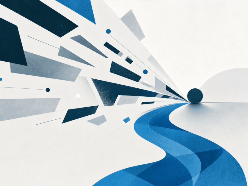Illustration : convergence unique — article Verdoreille