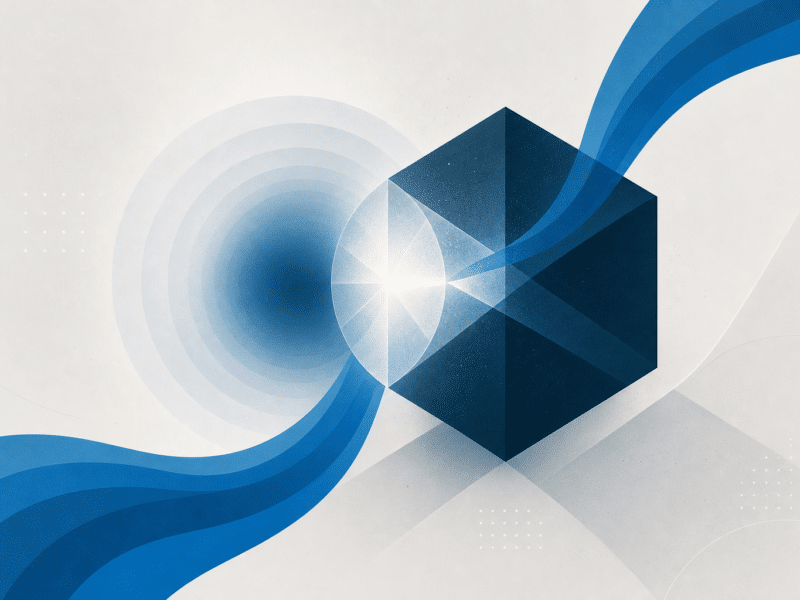 Illustration : formes superposées en renfort — article Verdoreille