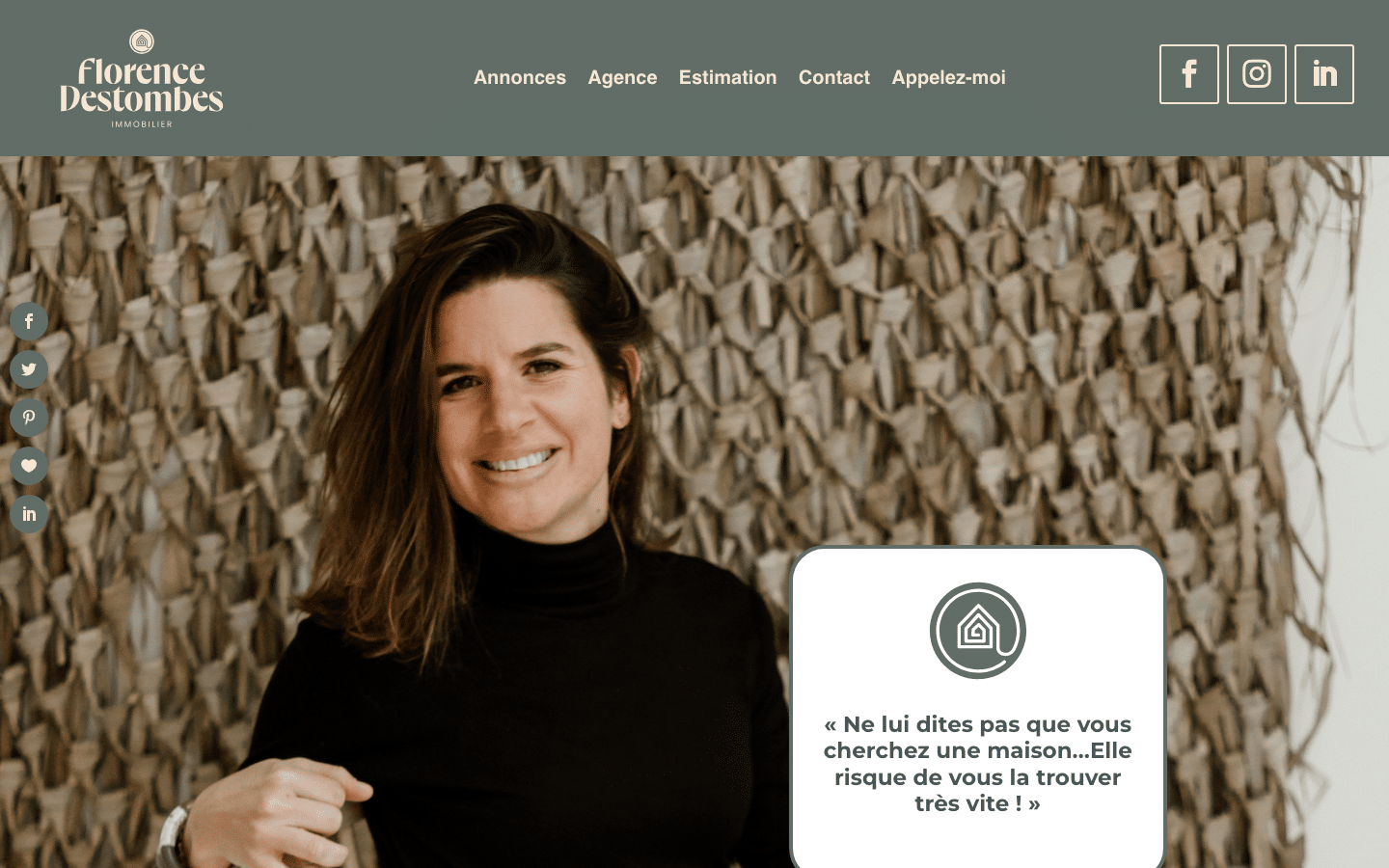 Un ton qui casse les codes de l'agence immobilière classique