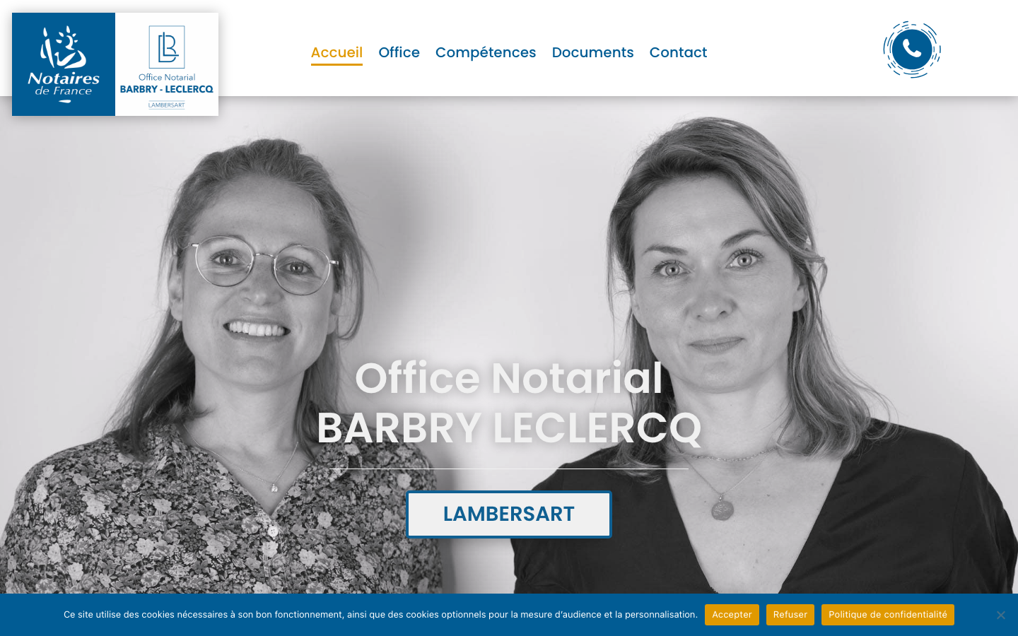 Une étude notariale moderne, portée par deux associées